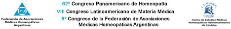 8 Congreso Panamericano de Homeopatía 2010